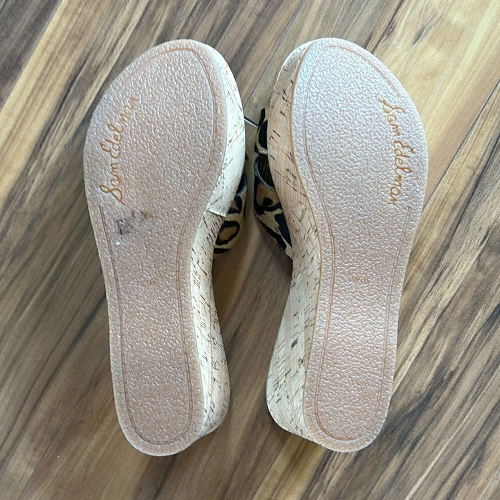 Sam Edelman Leopard Print Slides - image 6